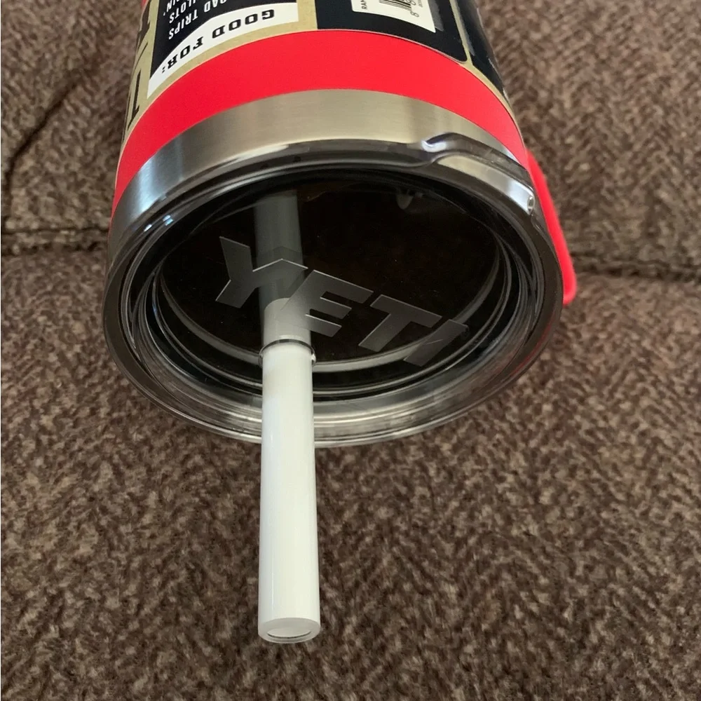 YETI Rambler 25 oz Tumbler with Handle and Straw Lid, Travel Mug. Brand New - Picture 7 of 11